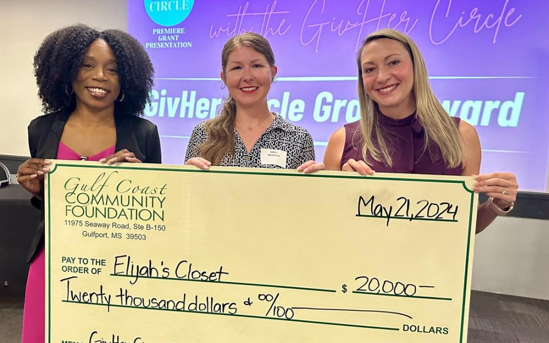 Elijah’s Closet awarded inaugural $20,000 GivHer Circle Grant from Gulf Coast Community Foundation